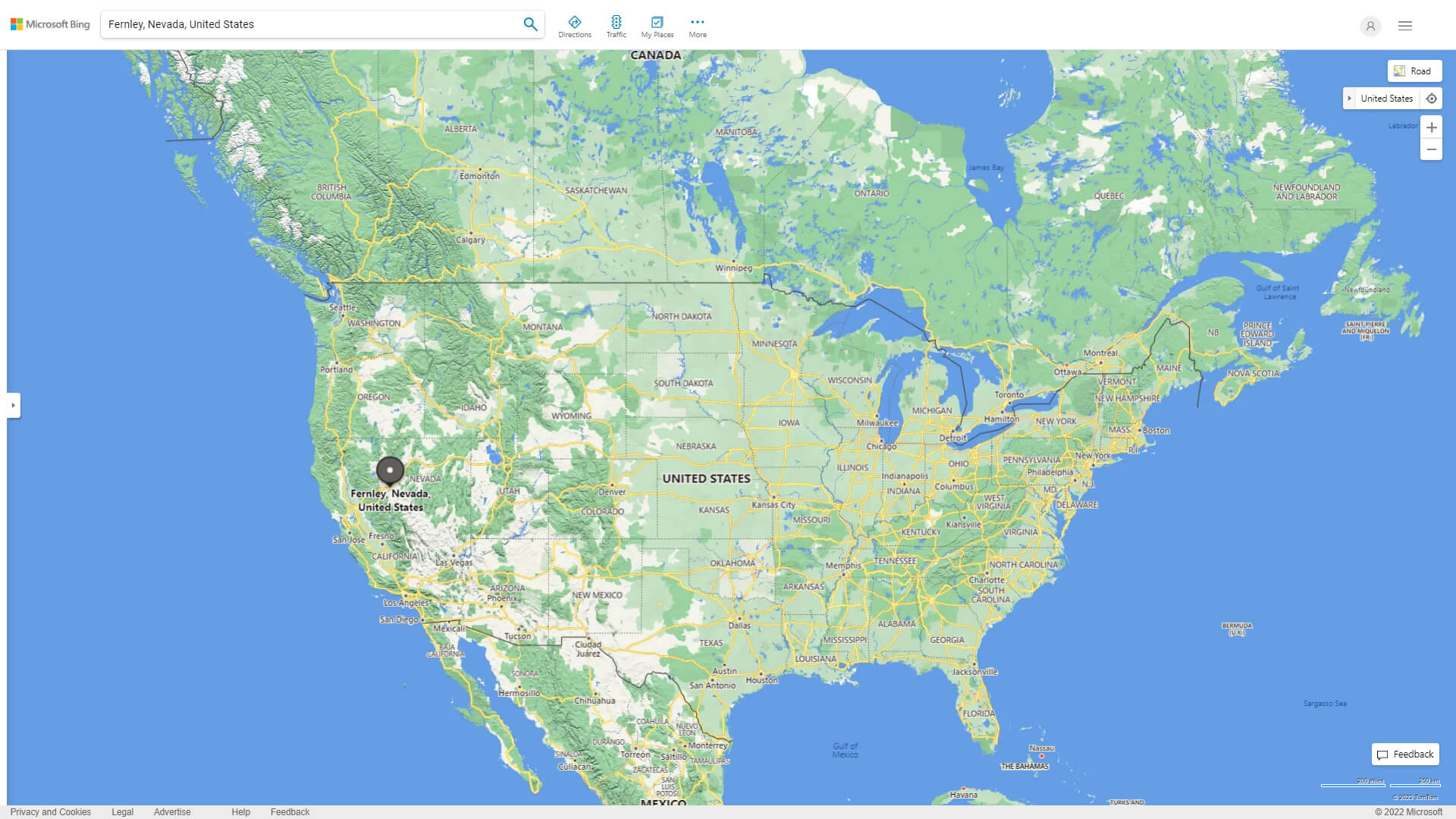 Where is Fernley in the US